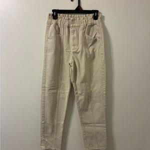 Forever 21 Cream Color, pants.